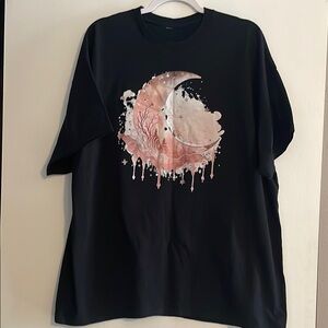 Pink moon 2XL graphic t-shirt